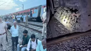 Sabarmati Express derailed