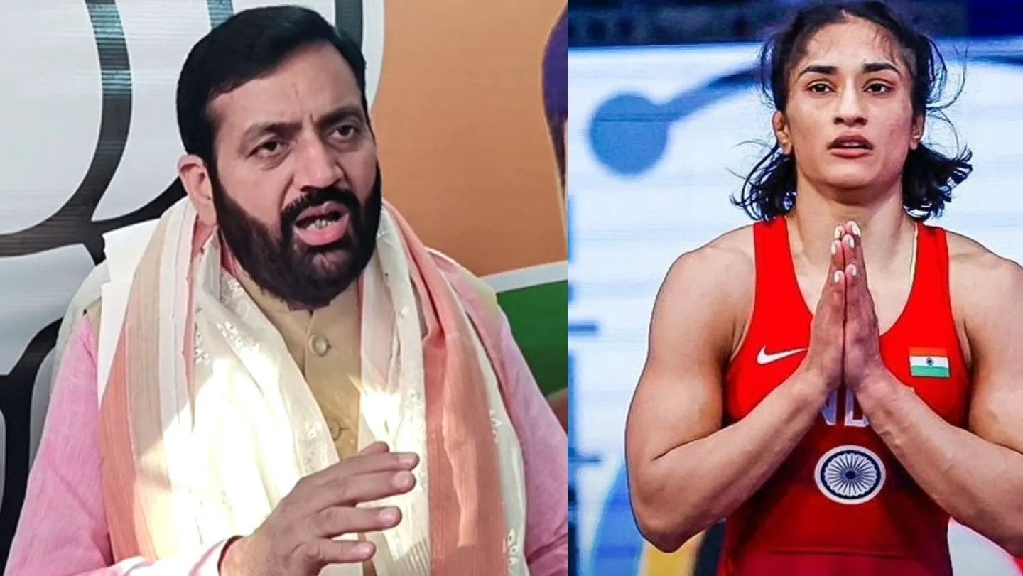 CM Nayab Singh Saini announces that Vinesh Phogat will be honored like a medalist by the Haryana Government. Full story inside.