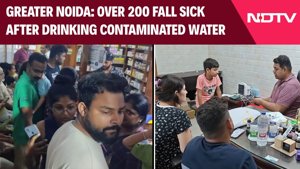 contaminated water
