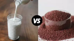 Milk vs. Ragi