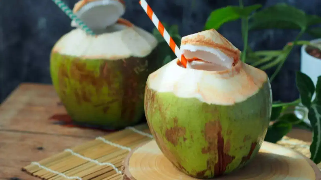 Coconut Water in Summer